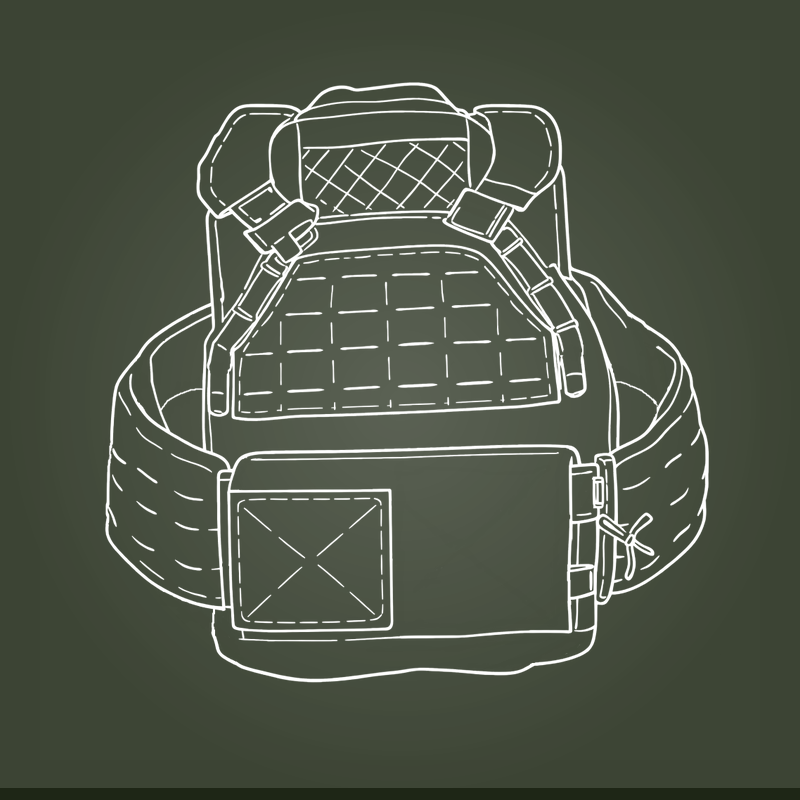 Plattenträger Maritime M1 (Standard, S)